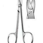 Bee Bee Crown Wires Cutting Scissors, Curved, Sharp